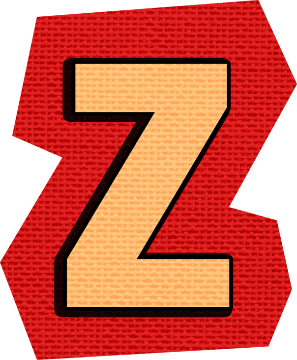Cutout Letter Z
